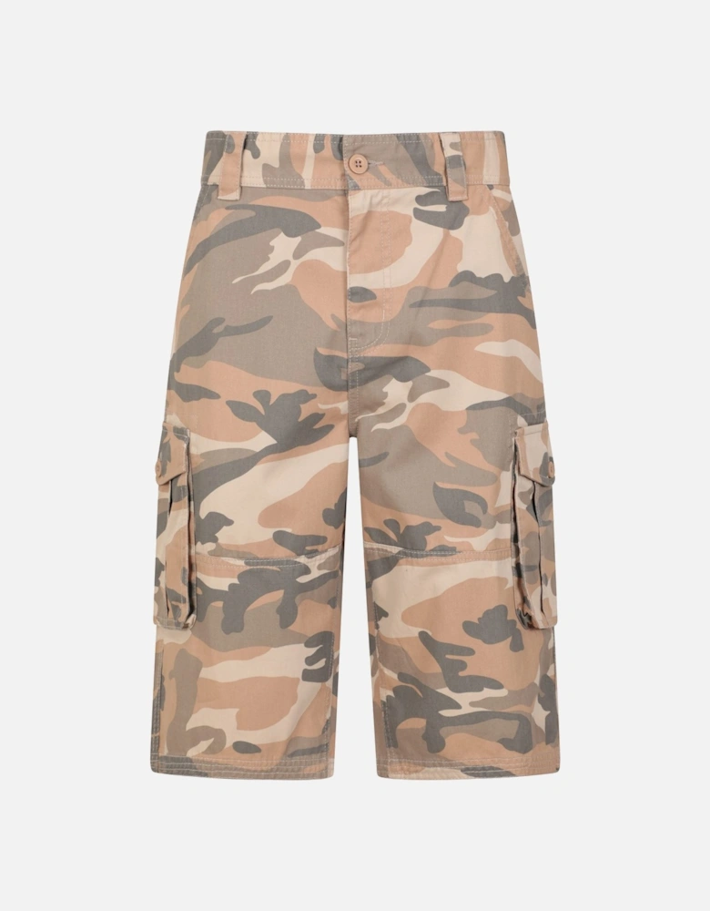 Mens Camo Cargo Shorts