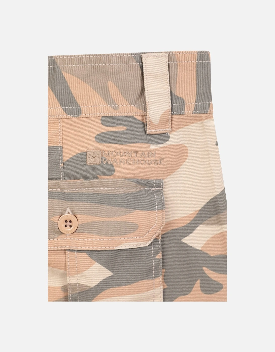 Mens Camo Cargo Shorts