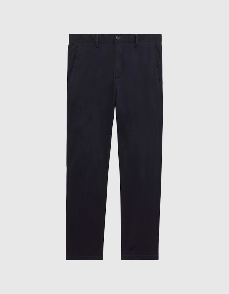 Slim Fit Washed Chinos