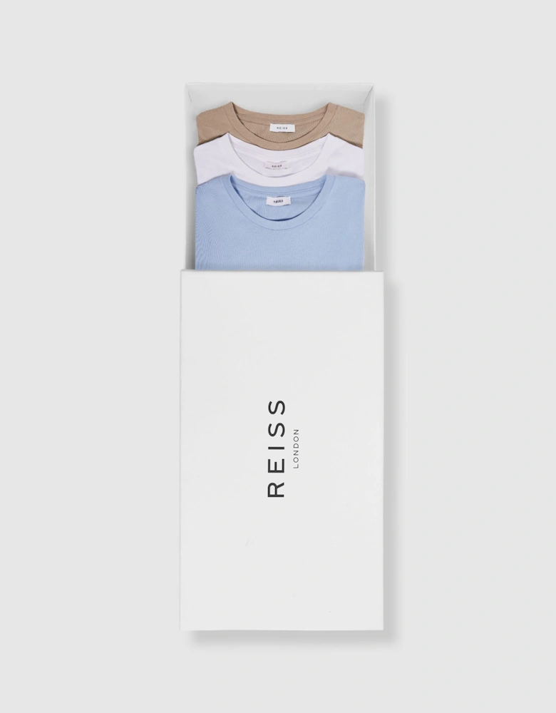 Three Pack Of Crew Neck T-shirts