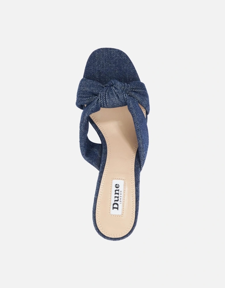 Ladies Madden - Knot-Strap Block-Heel Sandals