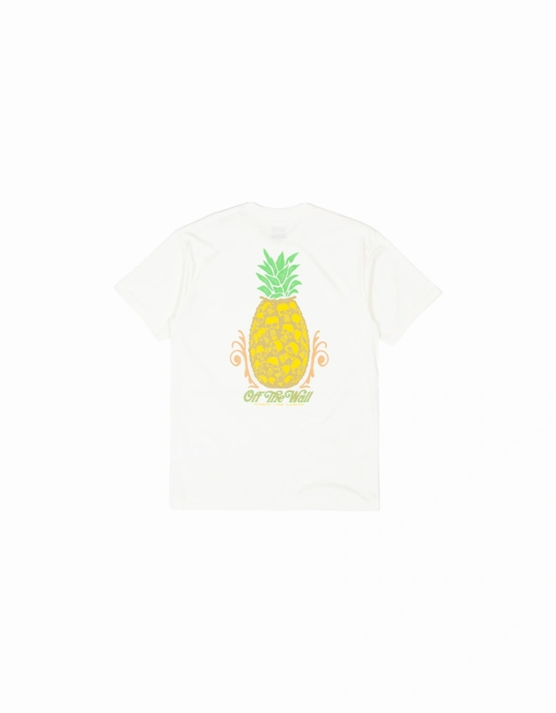 Pineapple Skull T-Shirt - Marshmallow