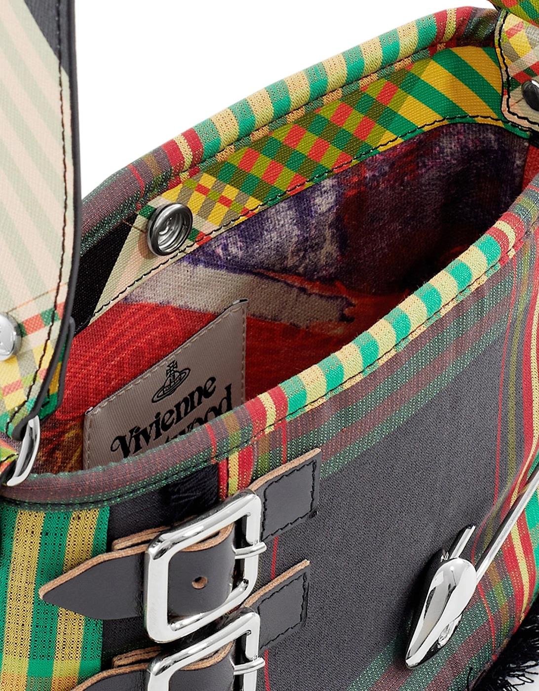 Heather Combat Tartan Shoulder Bag