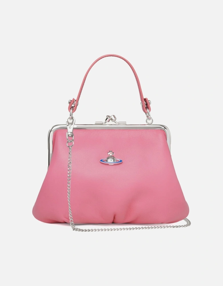 Granny Frame Pink Crossbody Bag