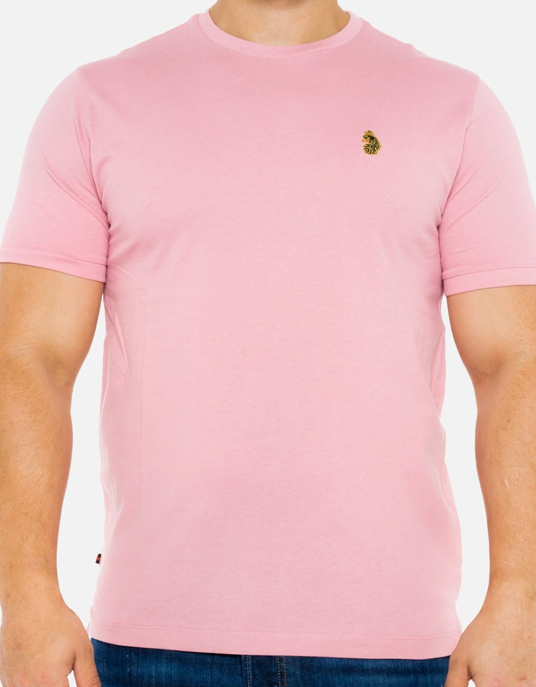 LUKE Mens Traff Core T-Shirt (Pink), 8 of 7