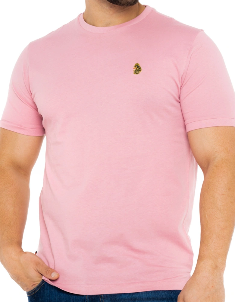 LUKE Mens Traff Core T-Shirt (Pink)
