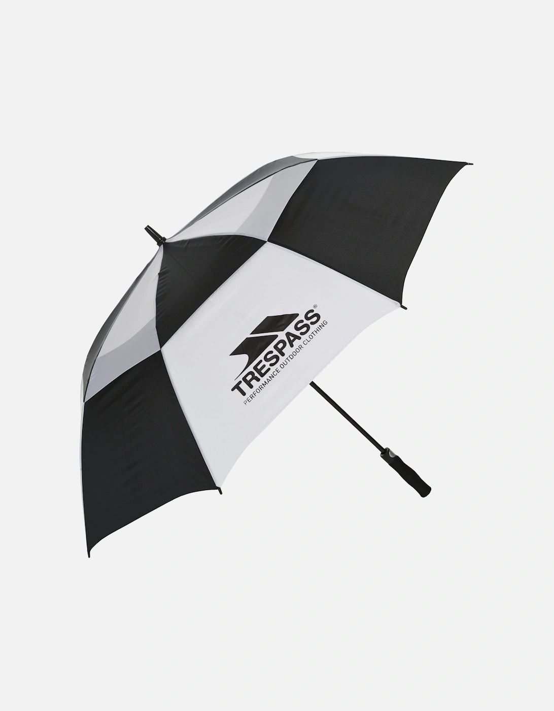 Trespass Catterick Automatic Umbrella - Black/Multi - Size: One size