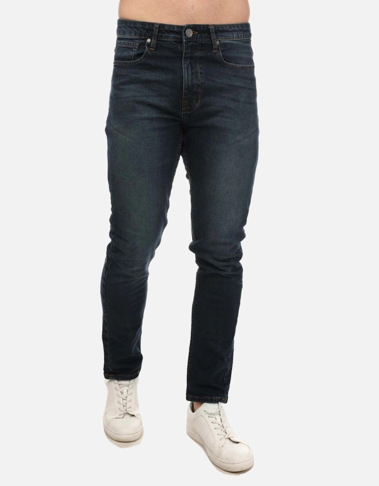 Mens Mid Wash Denim Jeans