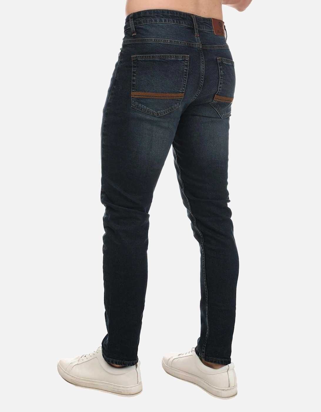 Mens Mid Wash Denim Jeans