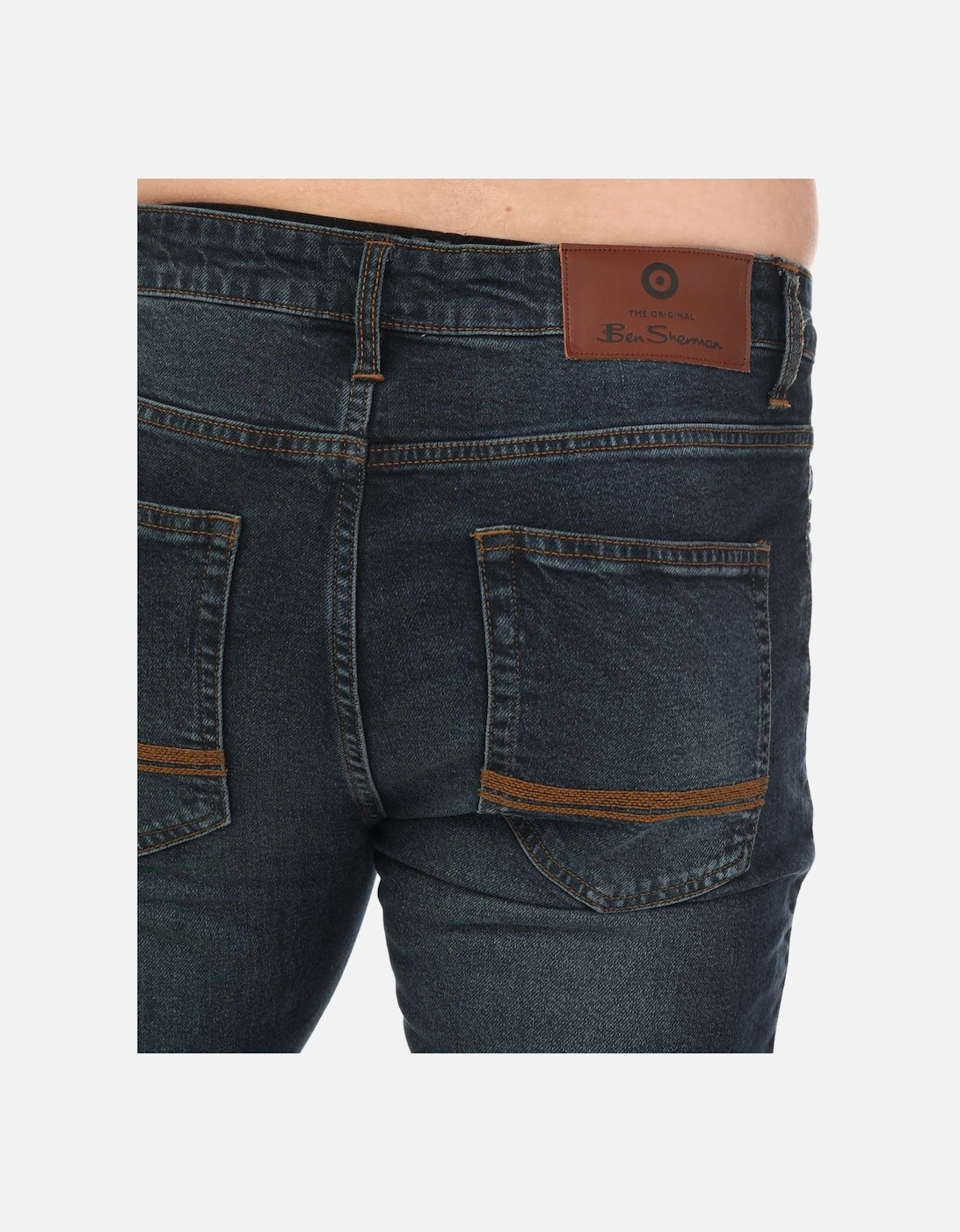 Mens Mid Wash Denim Jeans