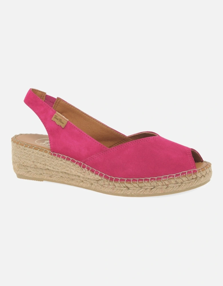 Bernia Womens Wedge Heel Espadrilles Sandals