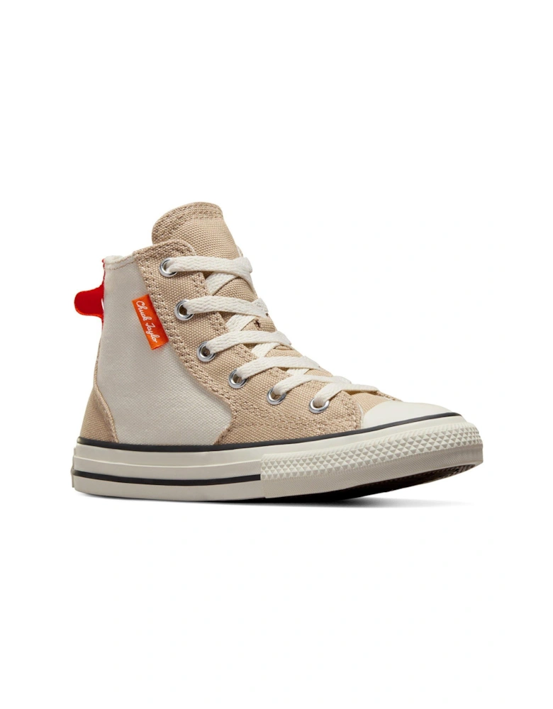 Boys MFG Hi Top Trainers - Off White