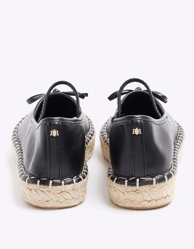 Espadrille Ballet Shoe - Black