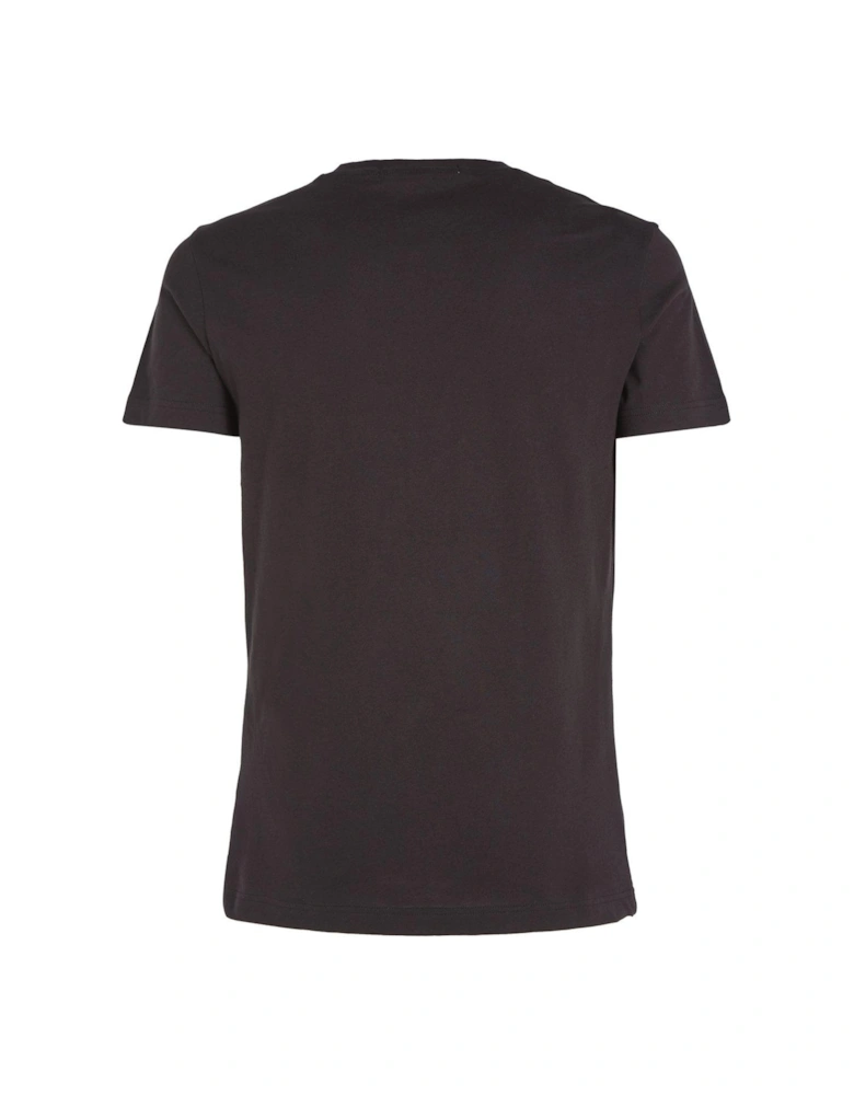 Core Institutional Logo Slim T-Shirt - Black