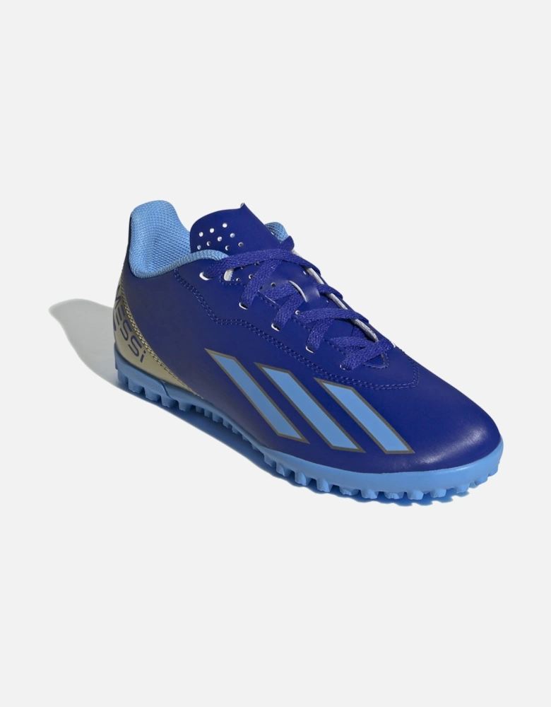Juniors CrazyFast Messi Club TF Football Boots (Blue)