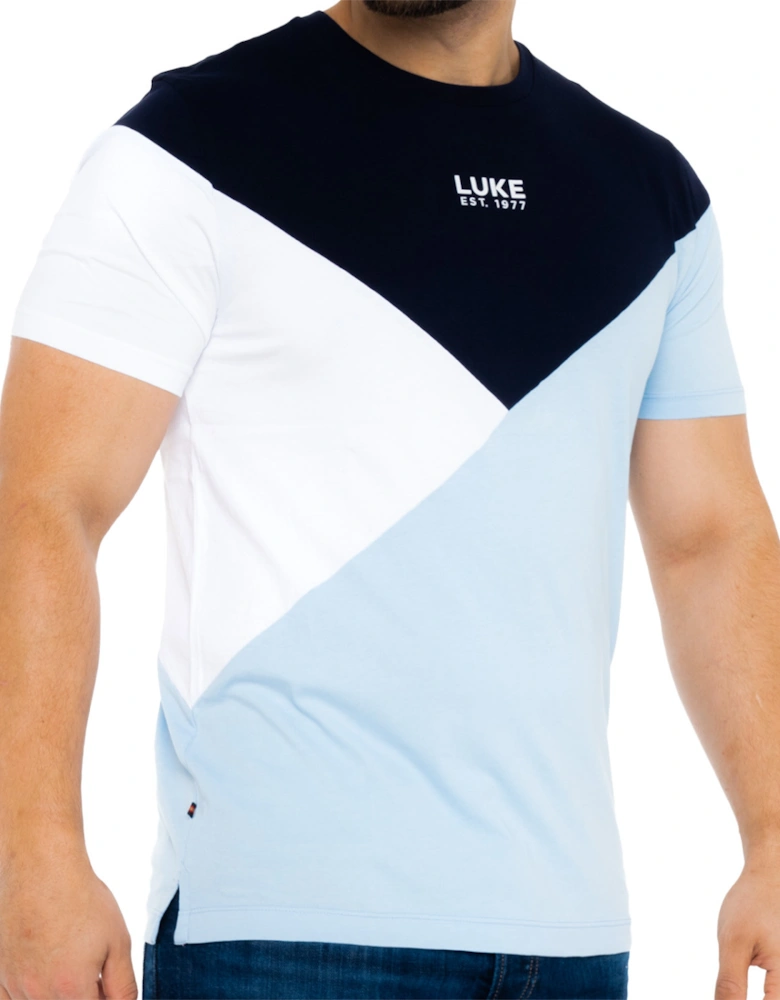 Luke Mens St Lucia T-Shirt (Navy)