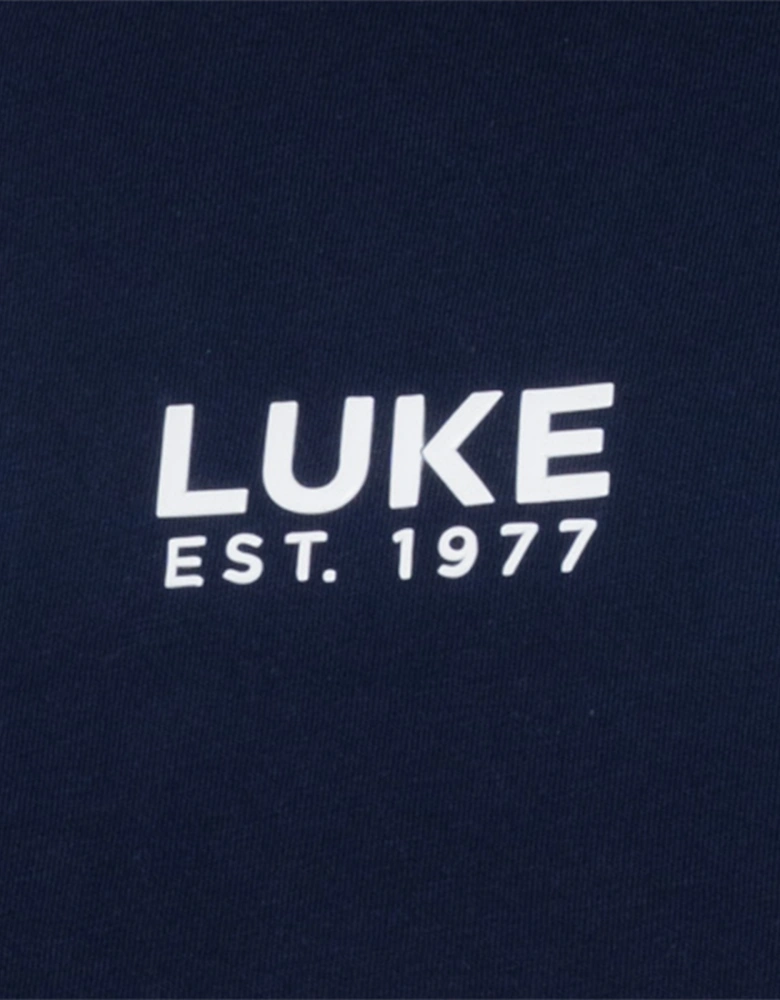 Luke Mens St Lucia T-Shirt (Navy)