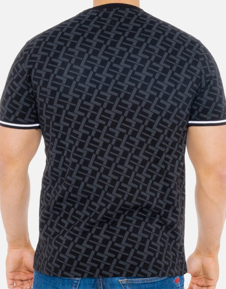 Luke Mens Shireoak Overprint T-Shirt (Black)