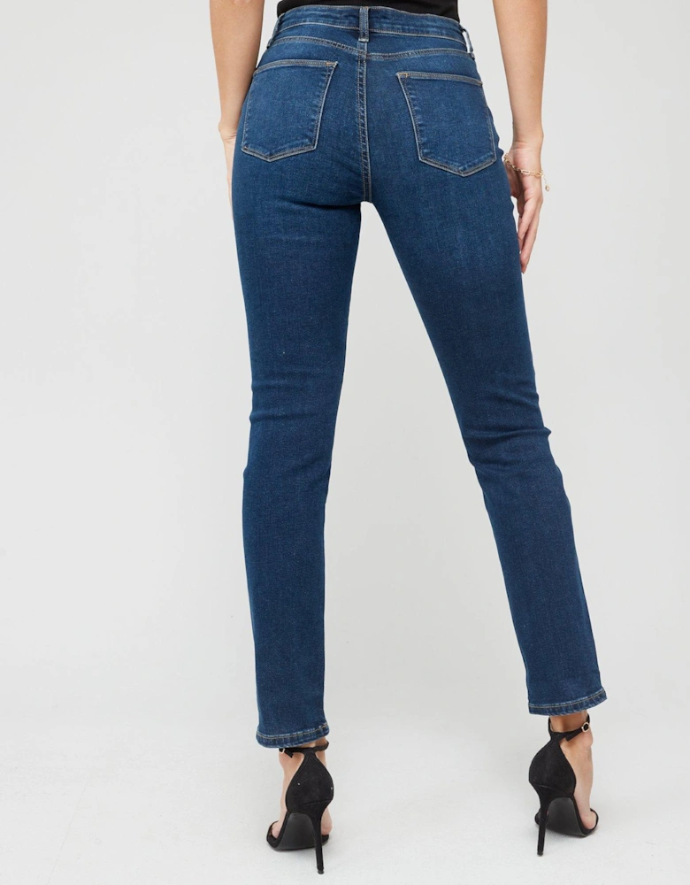 Tall Isabelle High Rise Slim Jean - Indigo