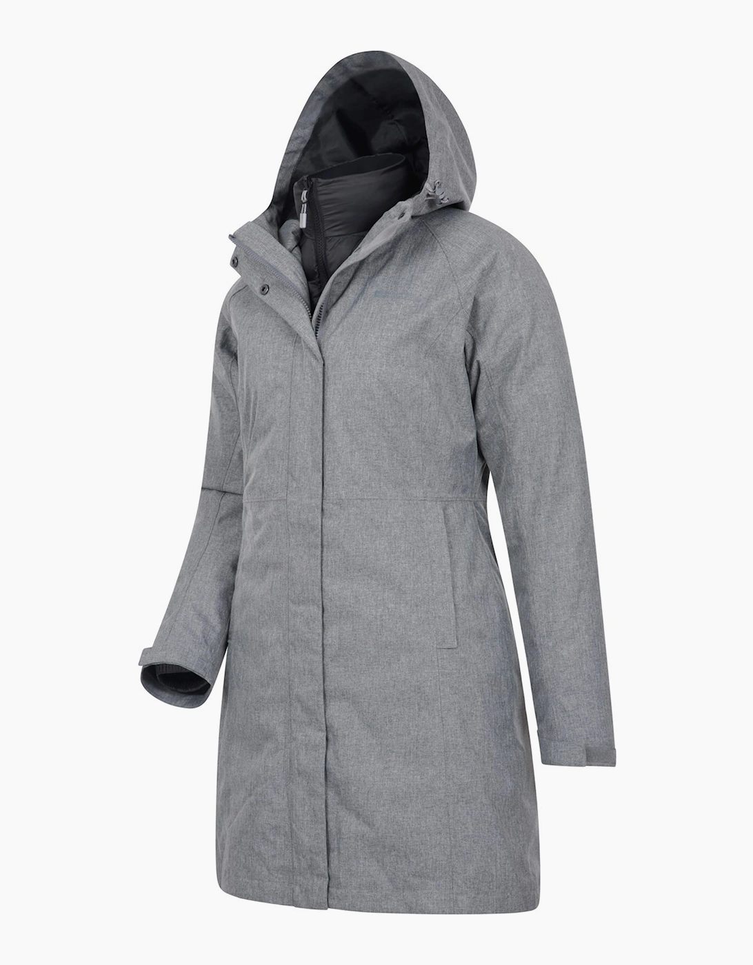 Mountain Warehouse Women's Mountain Warehouse Womens/Ladies Alaskan Long 3 In 1 Jacket - Cream