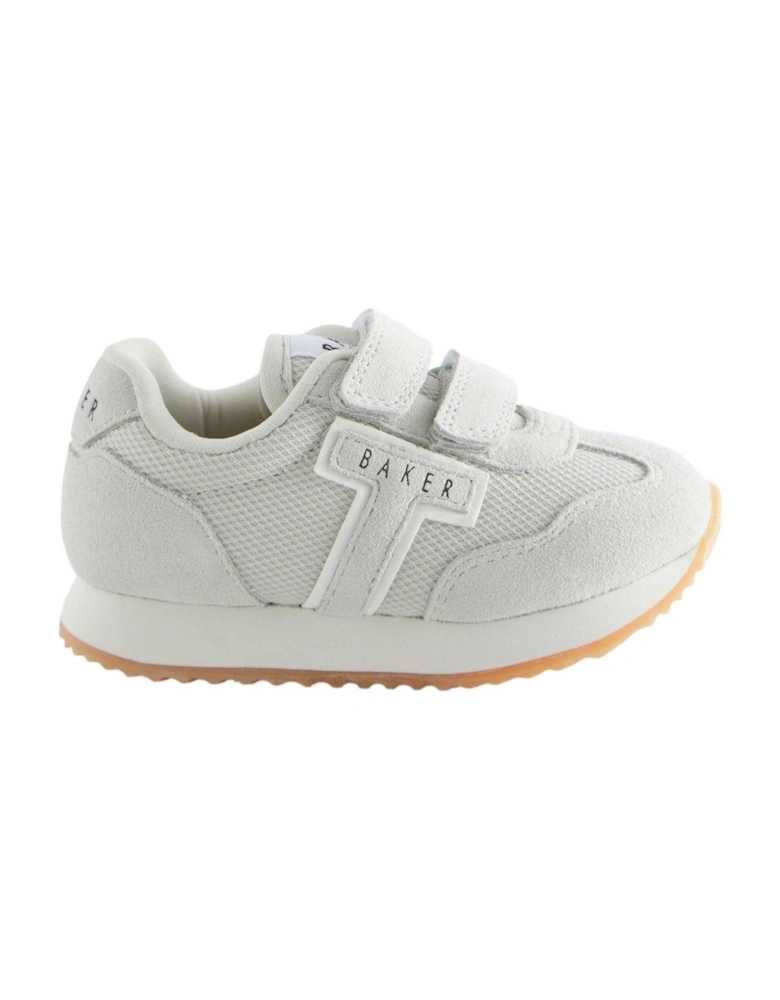 Younger Boys Grid Trainer - Grey