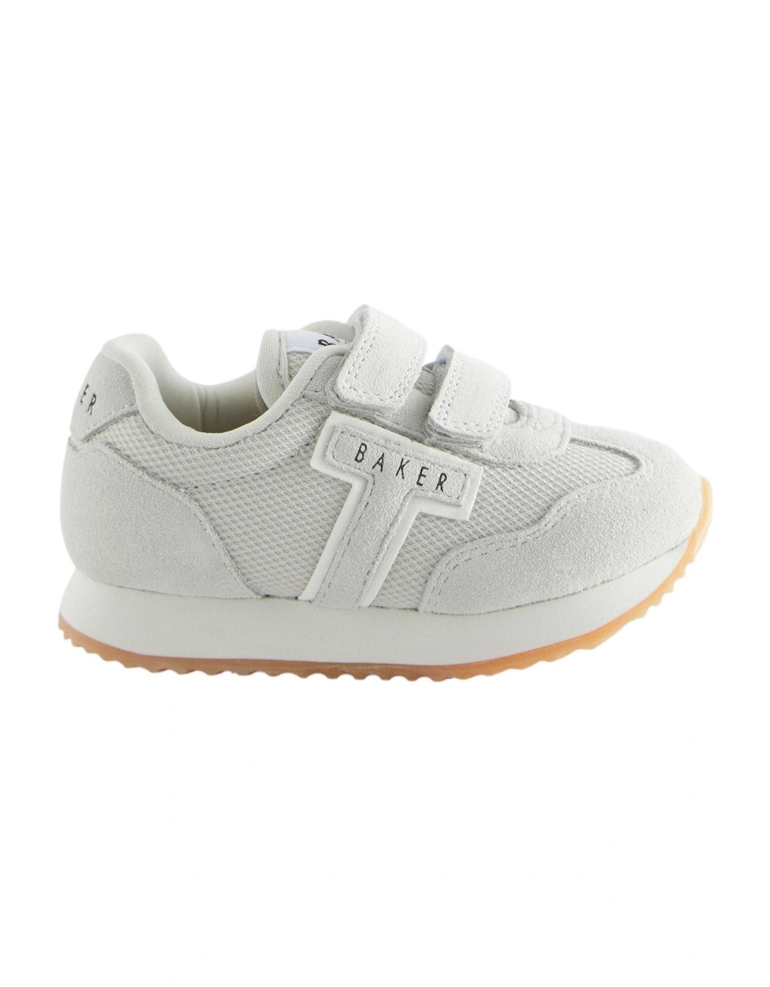 Younger Boys Grid Trainer - Grey, 7 of 6