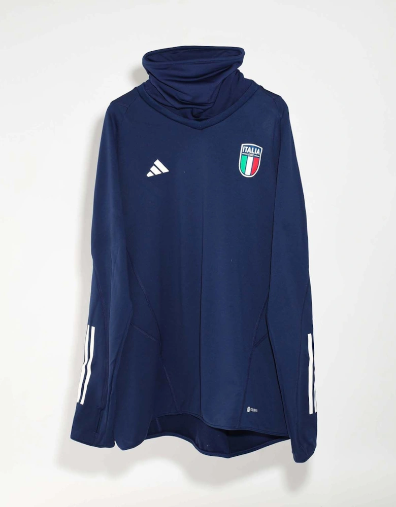 Mens Italy 2023/24 Warm Up Top