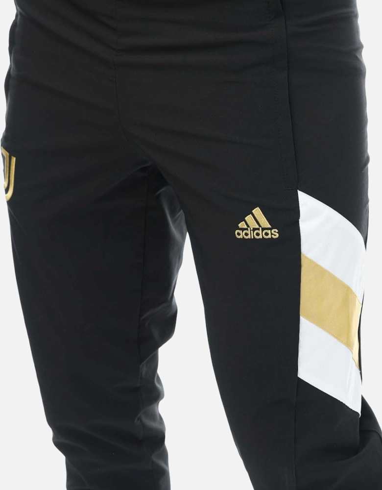 Mens Juventus Icon Woven Tracksuit Bottoms