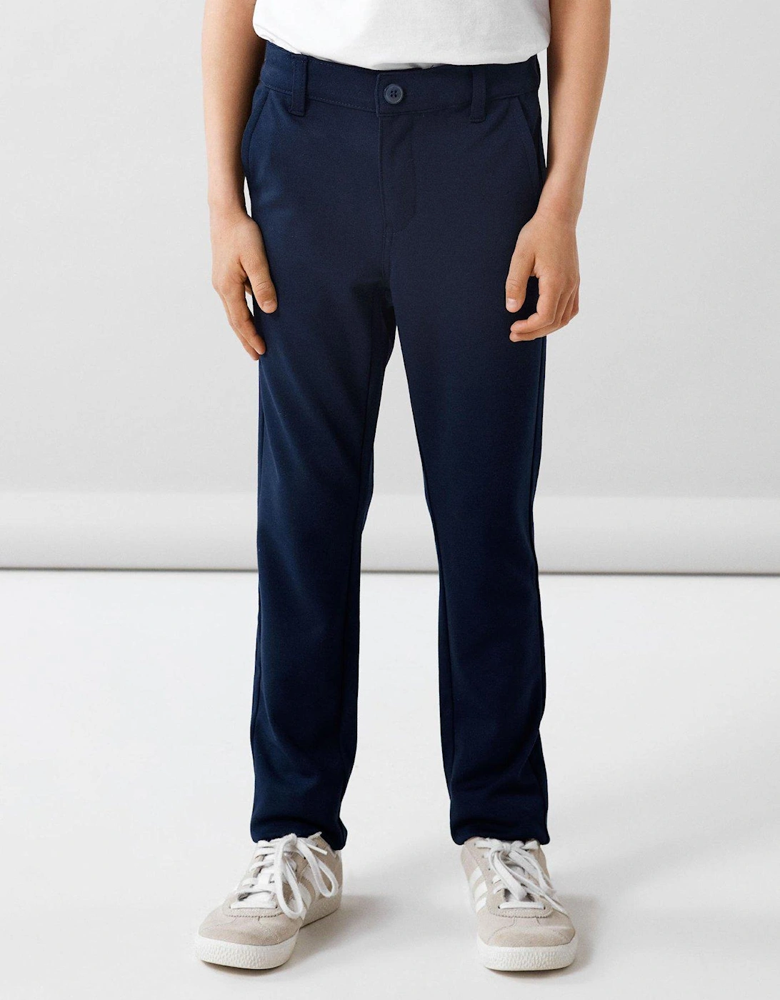 Boys Silas Comfort Trousers - Dark Sapphire