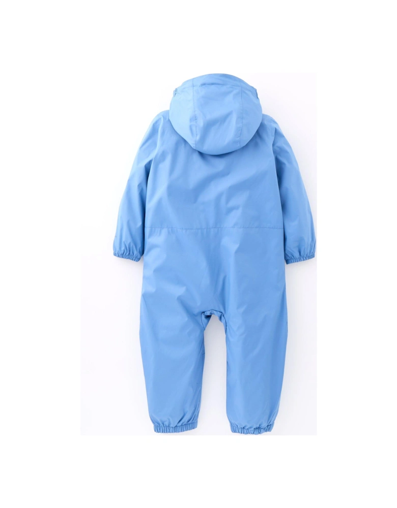 Youth Unisex Toddler Critter Jumper Rain Suit - Blue