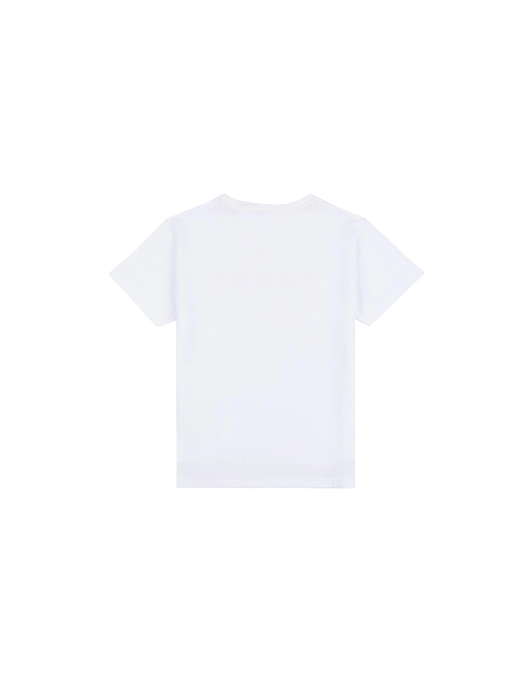 Girls Tonal Short Sleeve T-shirt - Bright White