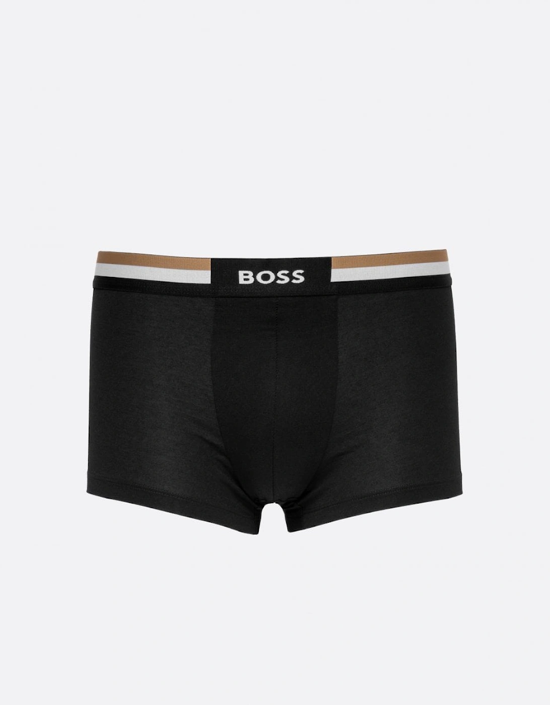 BOSS Orange Motion Mens 3 Pack Cotton-Blend Trunks with Signature Waistbands