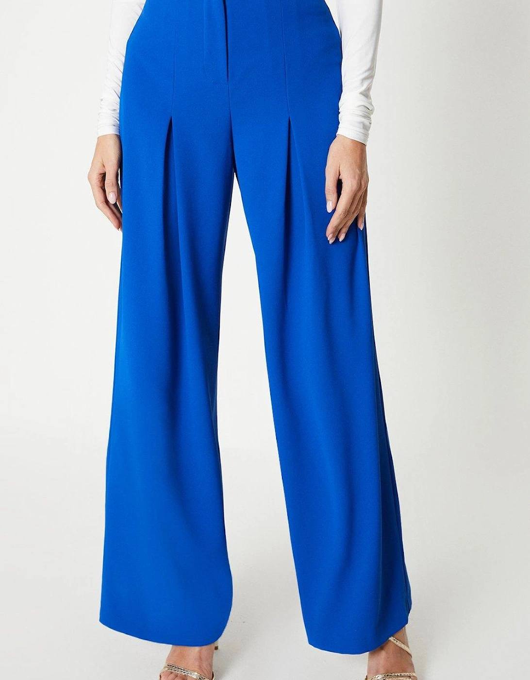 Pleat Front Trousers