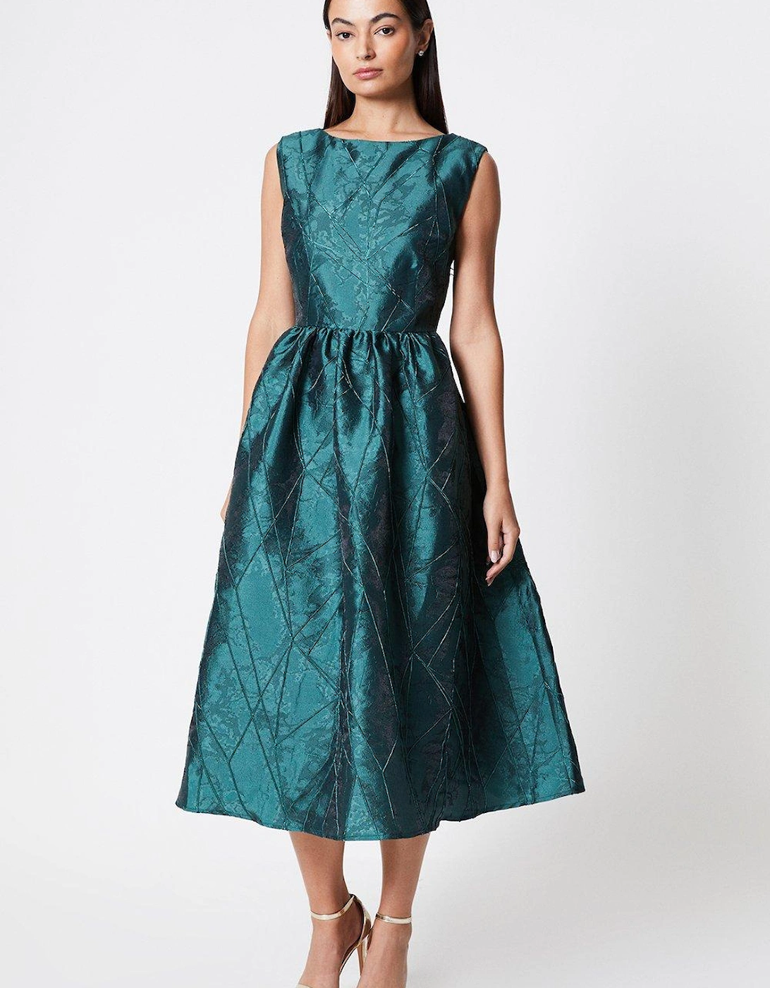 Jacquard Midi Dress, 4 of 3