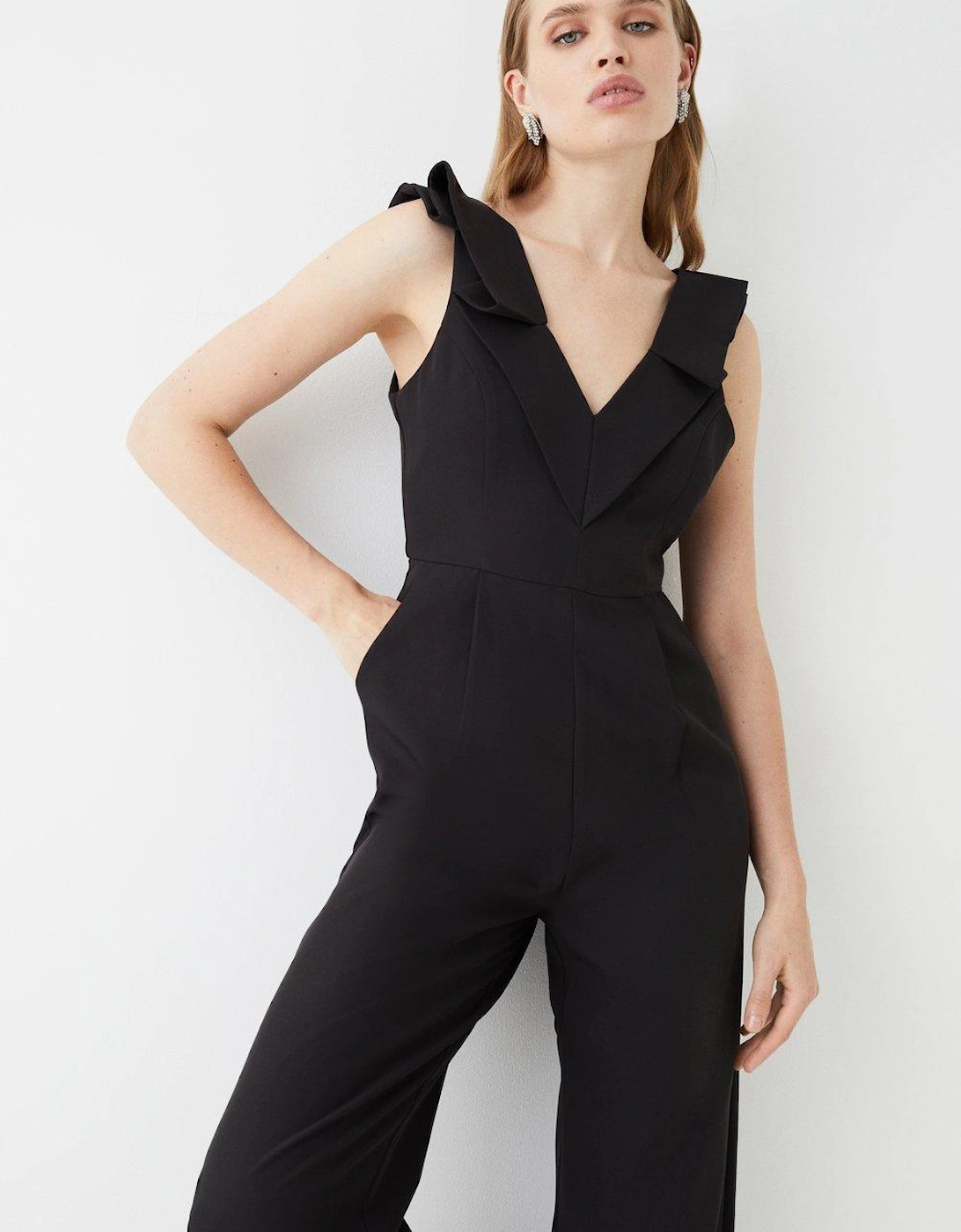 Pleat Top Jumpsuit