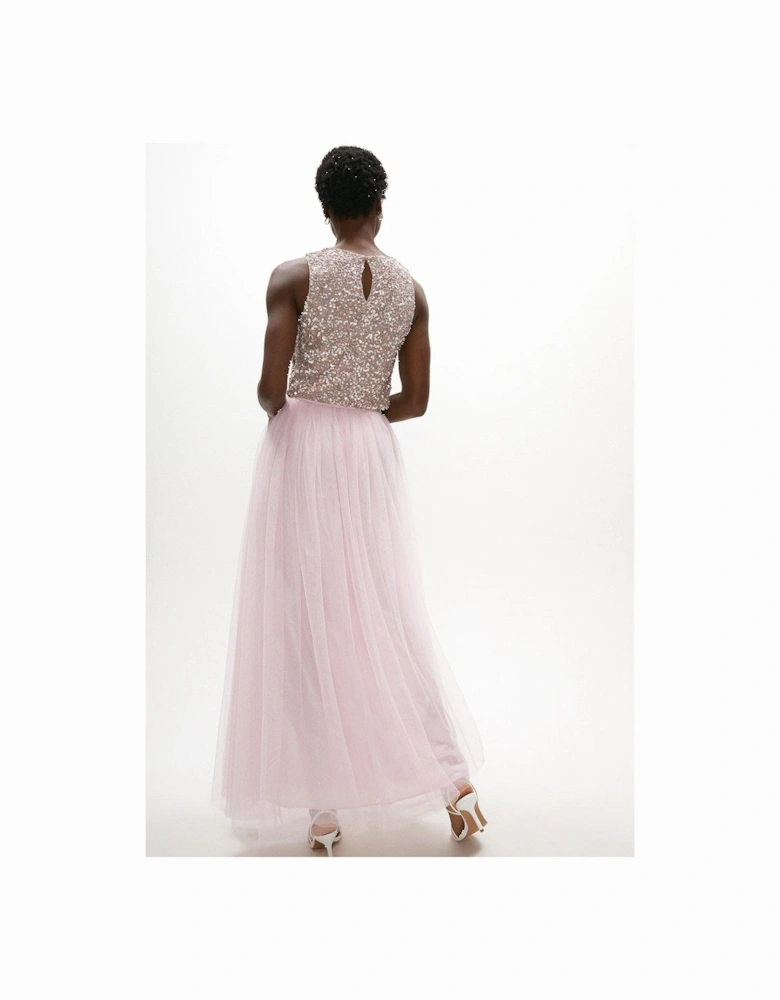 Tulle Maxi Skirt