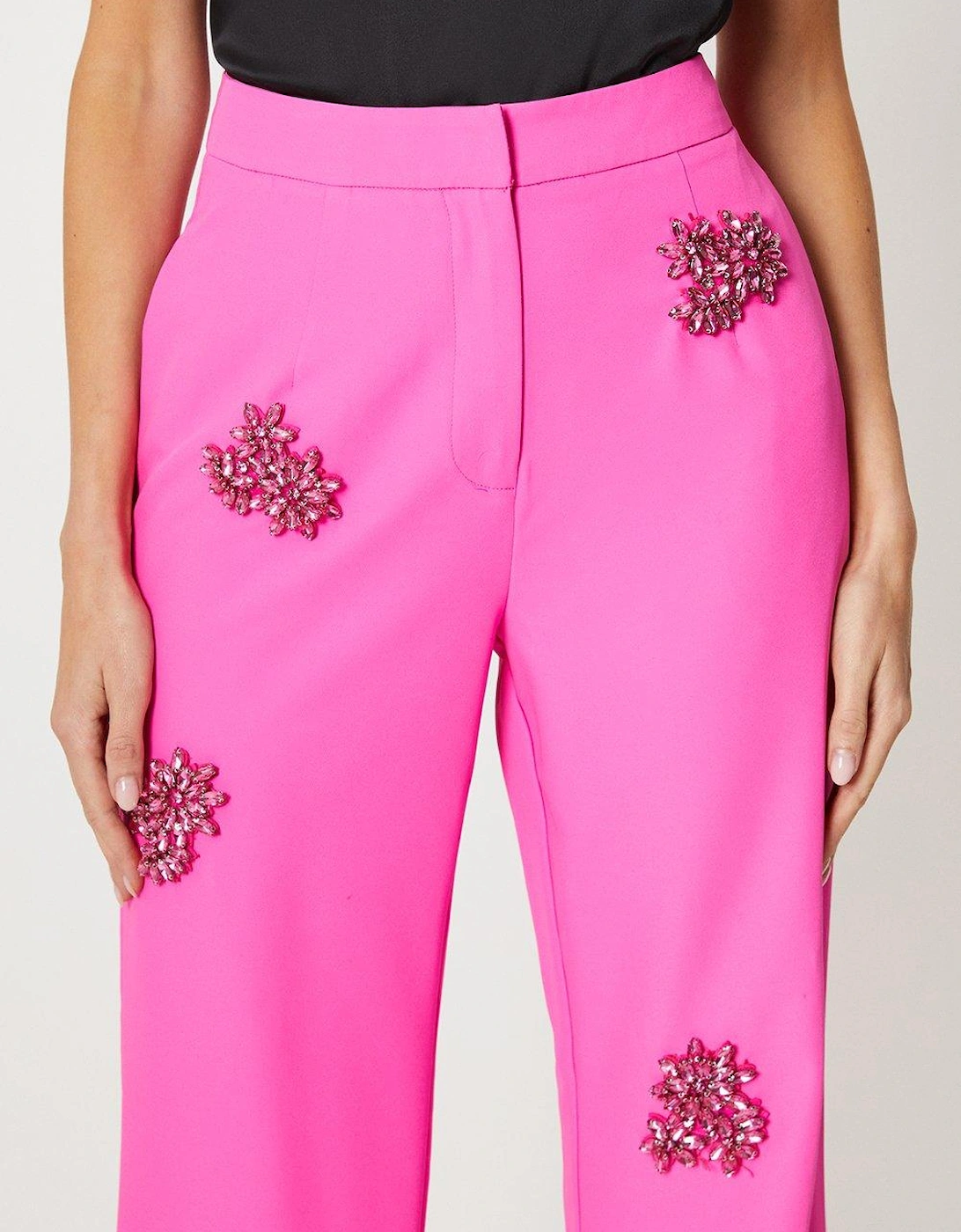 Embellished Crystal Trouser