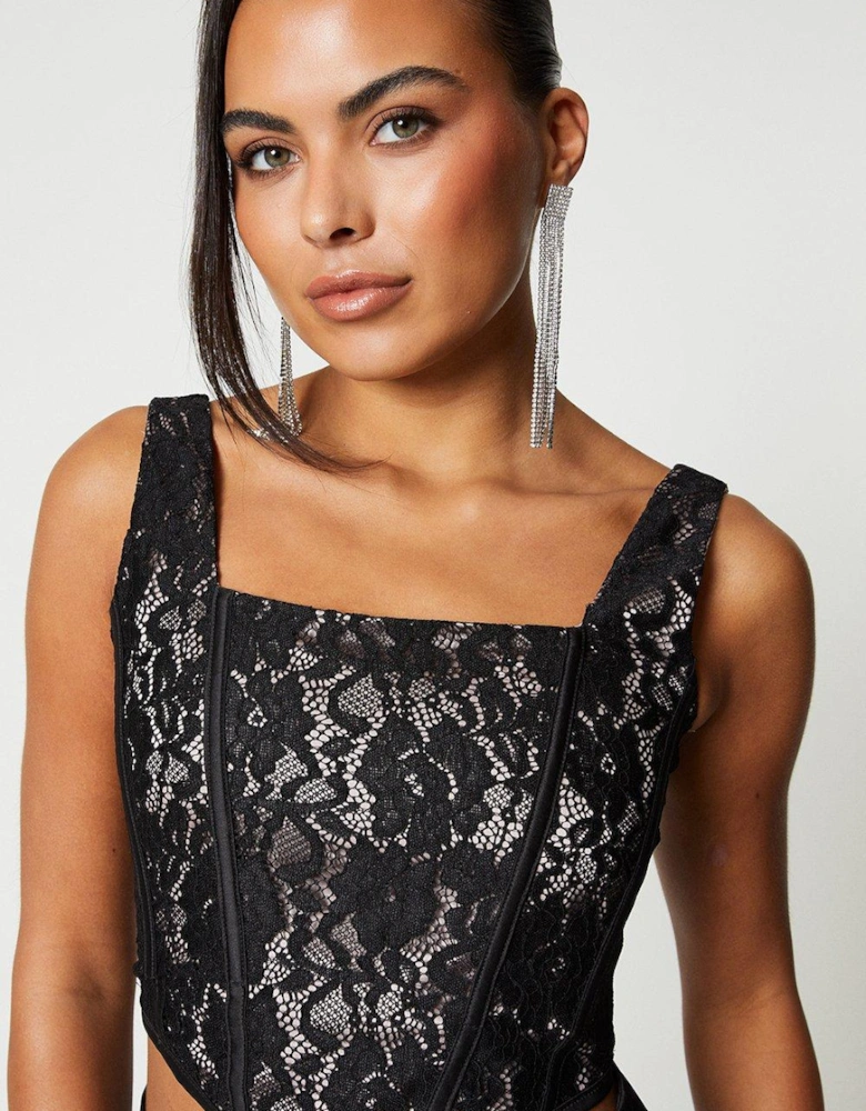 Sophie Habboo Corset Lace Top
