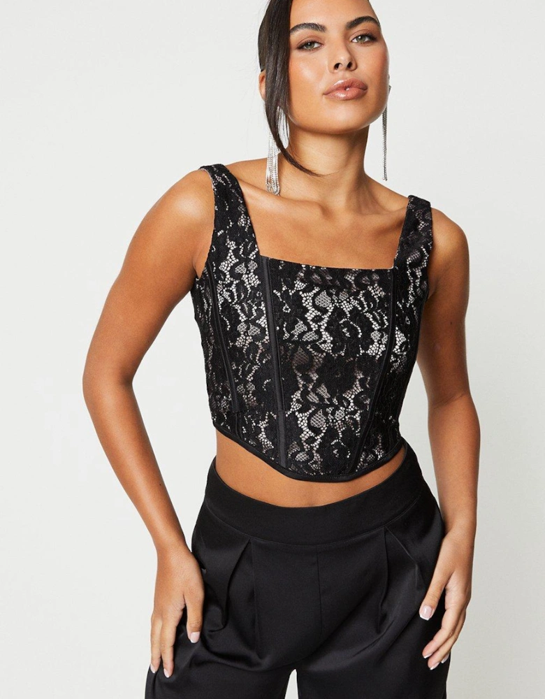 Sophie Habboo Corset Lace Top