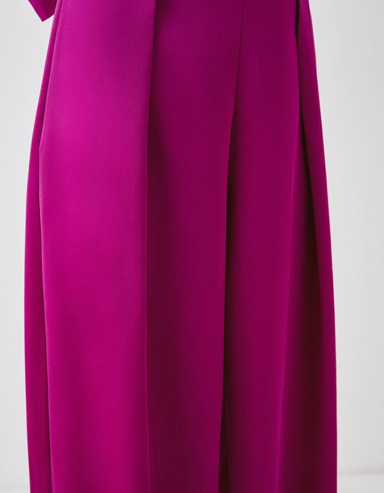 Satin Wide Leg Trouser