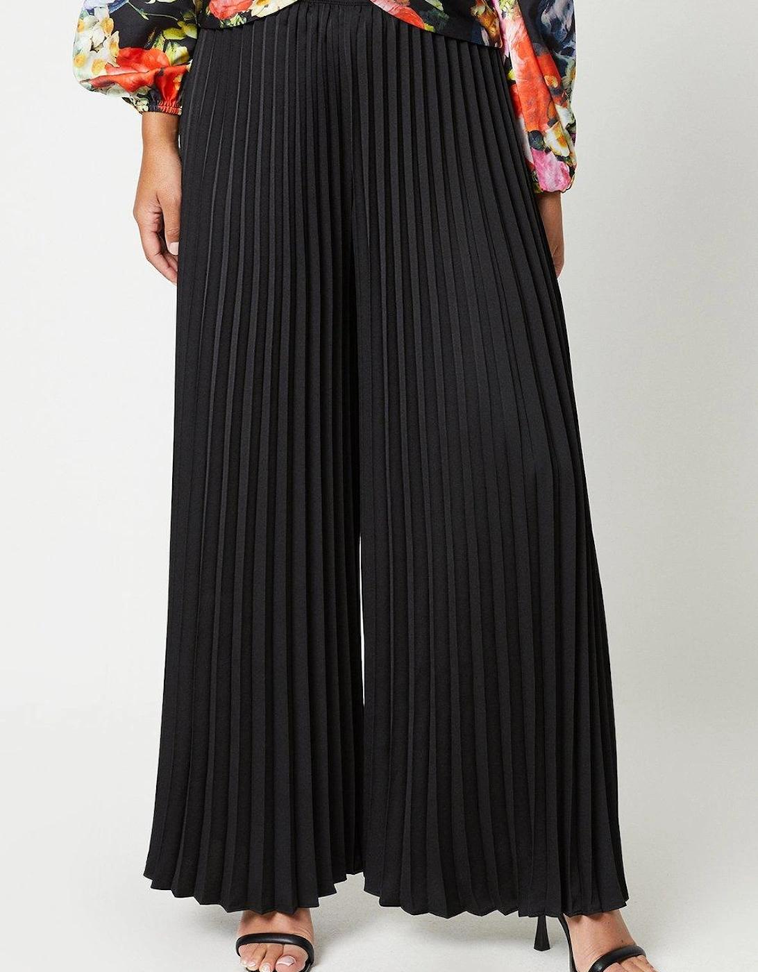 All Over Pleated Wide Leg Trousers, 5 of 4