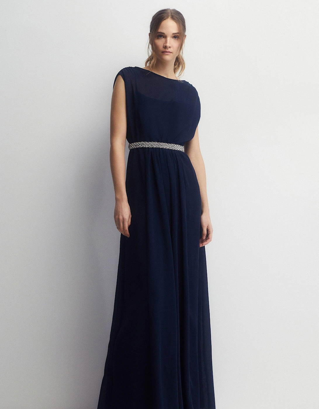 Embellished Belt Maxi Dress, 2 of 1