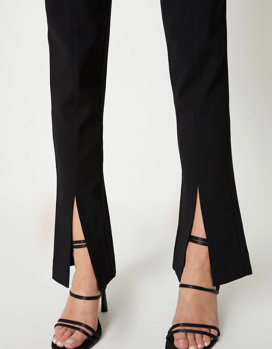 Premium Tailored Slim Fit Split Front Trousers