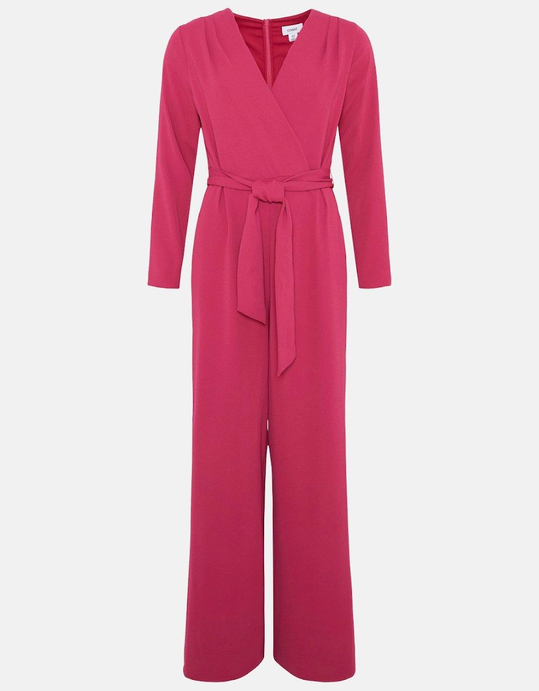 Drape Wrap Jumpsuit