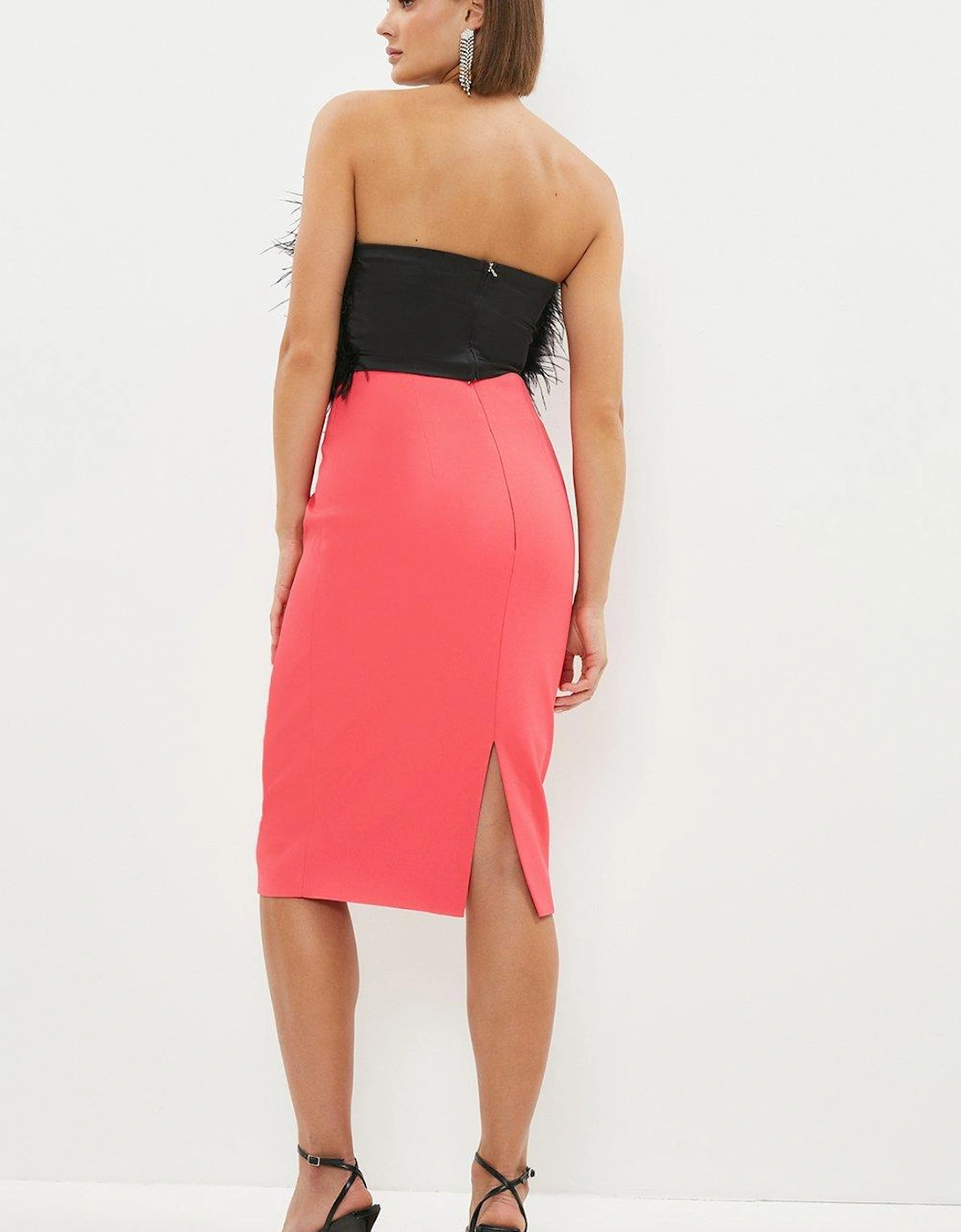 Premium Italian Fabric Midi Skirt