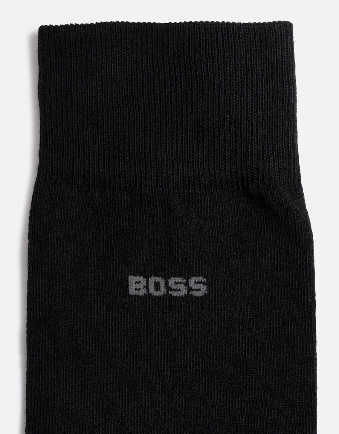 BOSS Orange Monogram Mens 2 Pack Regular Length Cotton Blend Socks