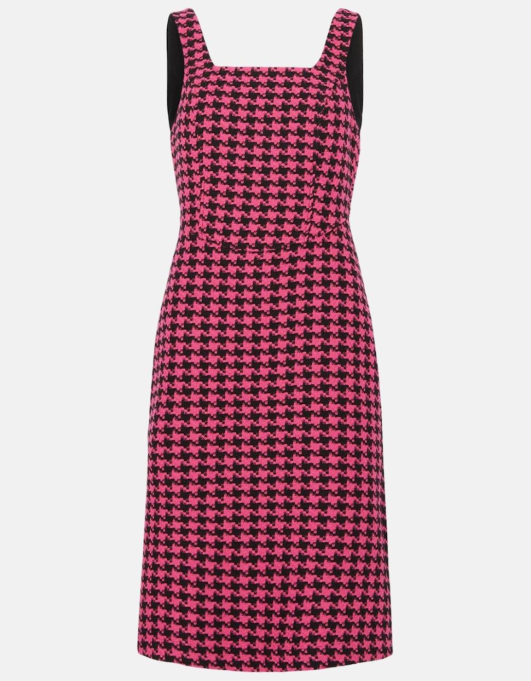 Petite Tweed Panelled Midi Pencil Dress