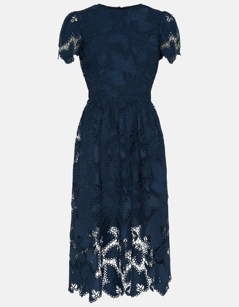 Premium Lace Midi Dress