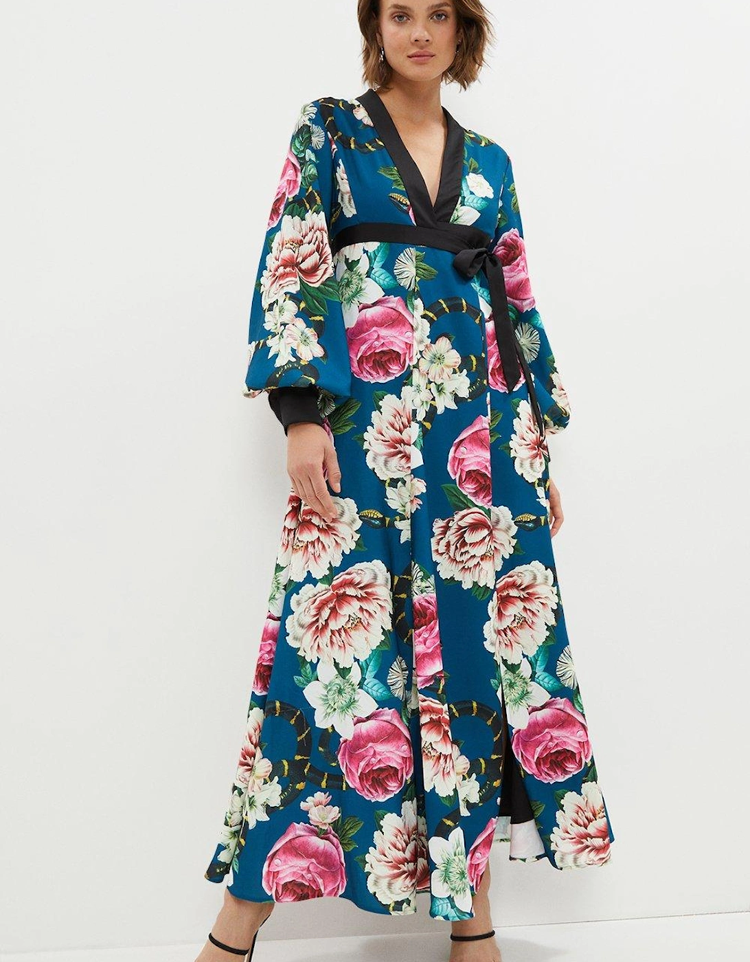Alexandra Gallagher Maxi Dress With Plunge Neck, 5 of 4