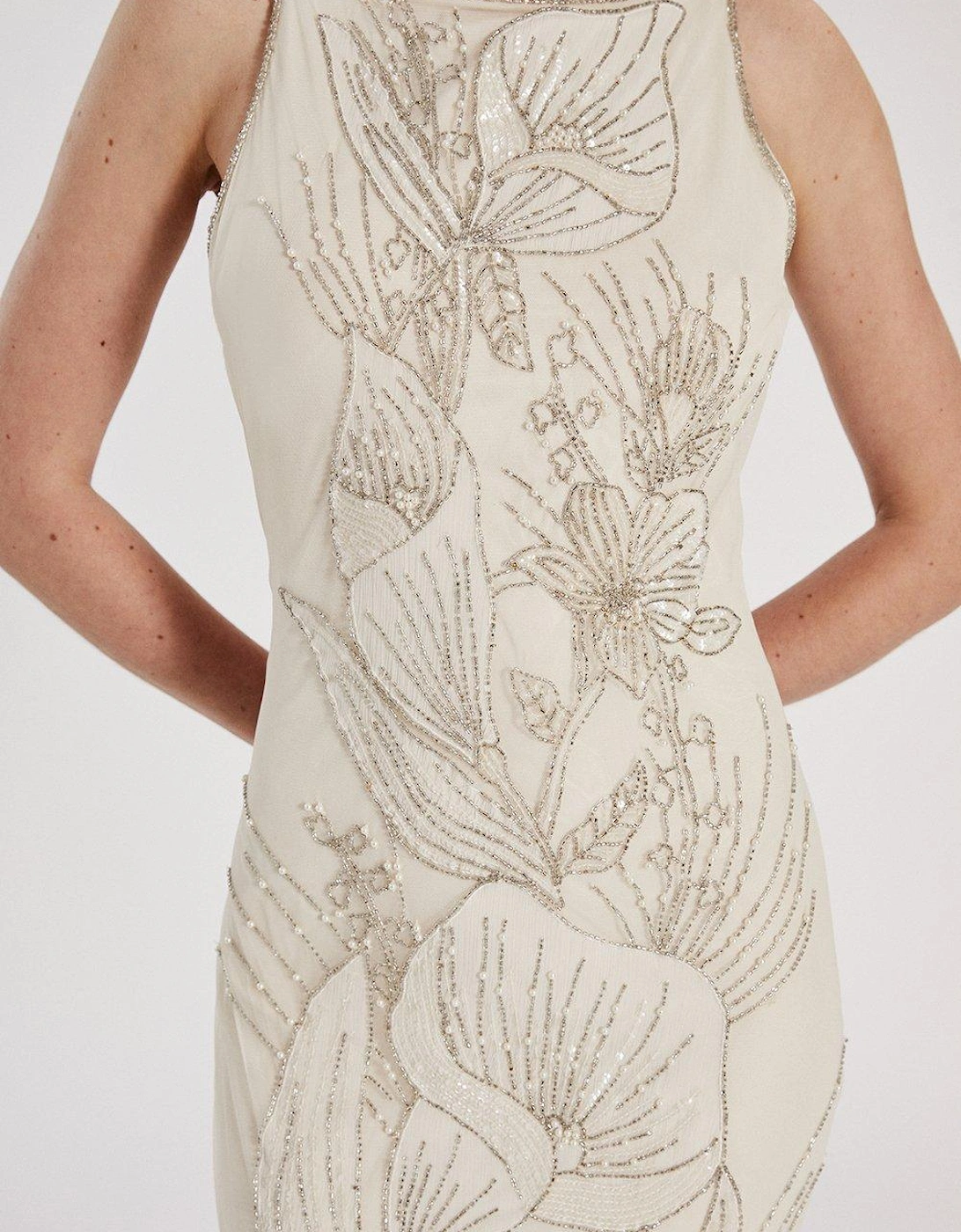 RSN Inspired Fishtail Maxi Dress